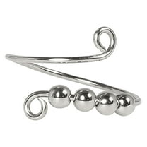 Bizhua Diy Knitting Diyknitting Loop Ring Adjustable Ring for Diy Crafts Crochet Open Finger Loop Rings, 1X Knitting Tool