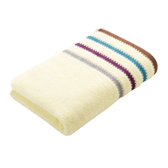 Bizhua Jieyu Pure Cotton Towel, Beige, 33*70Cmmust Enter! Class A Pure Cotton Towels Dry Quickly and Are Soft Protecting the Skin of the Family