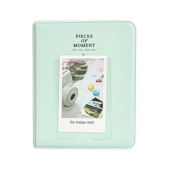 Bizhua Home Textile Storage Small Album Mini Album 64 Pockets Pvc Photo Album, One Small Photo Album