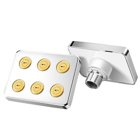 Bizhua Small Shower Head for Rain Shower (1Pc) Bpowerful Shower Head with Small Nozzle High Water Pressure for Bathroom Compact Showerhead 1Pc