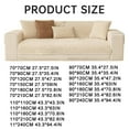 thumbnail image 1 of Bizhua Sofa Cover 9 Green Cthickened Soft Plush Sofa Decoration Couch Cover Warm Plush Sectional Couch Cover Fuzzy Furry Non Slip Sofa Slipcover Furniture Protector, 1 of 8