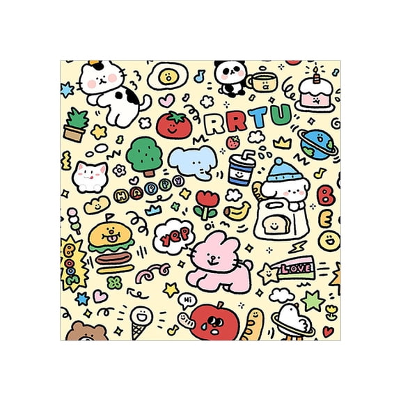 Bizhua Velcro Tu Graffiti Style (No. 01) 70Cm*70Cm (Suitable for Under 20 Pounds)Cat Wrap for Cutting Nails Cloth Wrap for Nail Clipping Scratch and Escape Prevention Multi Purpose Swaddle