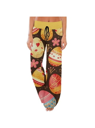 Ollabaky Women's Pajama Pants Cute Orange Fox PJs Bottoms for Women Wide  Leg Sleep Lounge Pants at  Women's Clothing store
