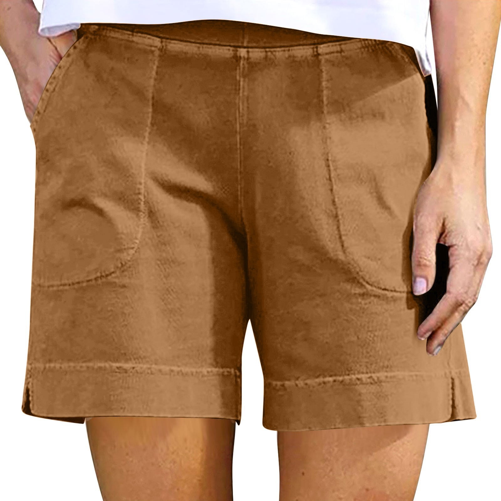 Biziza Bermuda Shorts for Women Knee Length 2025 Trendy 2025 Trendy ...