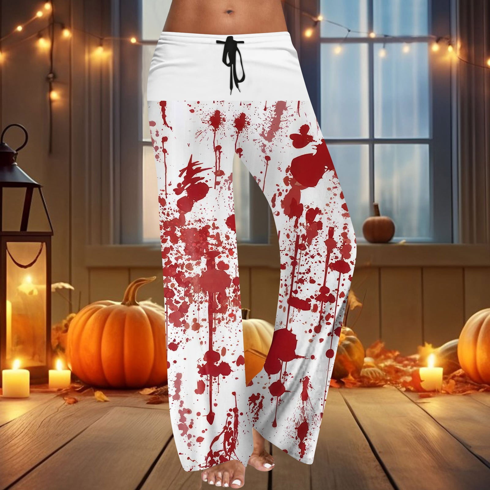 Plus size halloween pajama pants hotsell