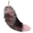 thumbnail image 1 of Biziza Key Chain Cute Fox Tail 15.75inch Animal Tail Shaggy Faux Fur Tail Realistic Fox Tail Keychain Decorative Therian Tail for Handbag Backpack Cosplay, 1 of 6