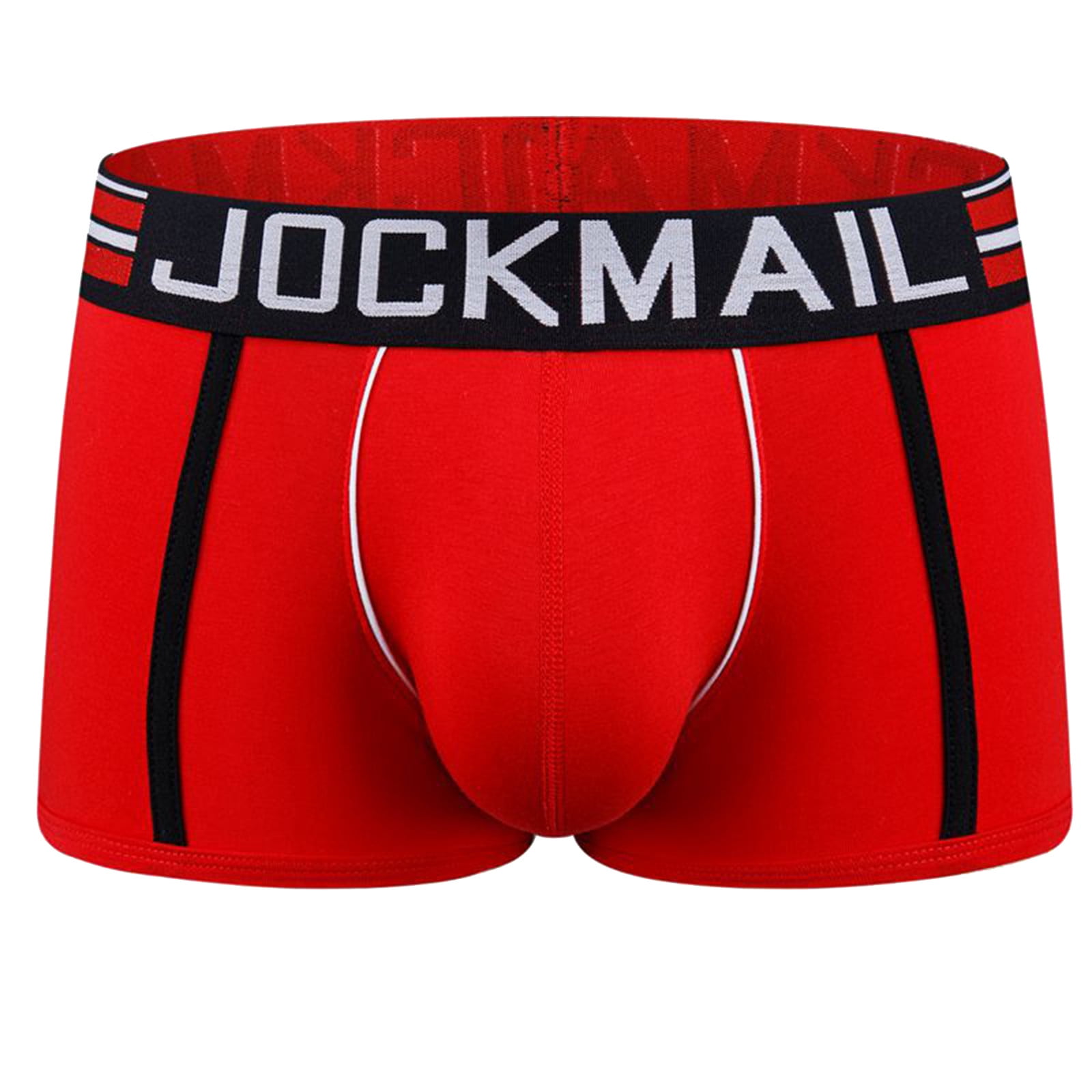 Biziza Men's Underwear Micro Modal Dual Pouch Trunks Support Ball Pouch ...