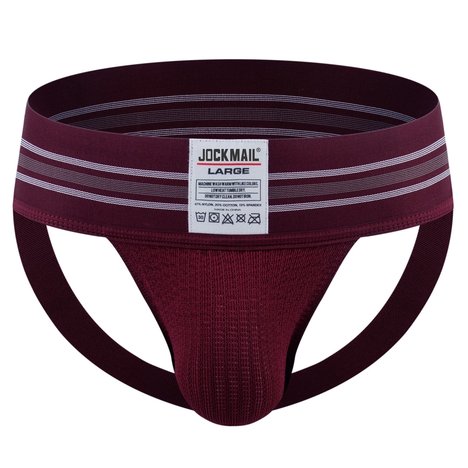 Biziza Mens Jockstrap Underwear Briefs Male Athletic Supporters Jock