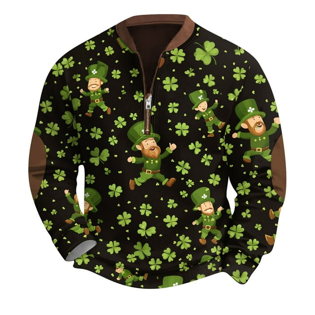 st patricks day fleece material