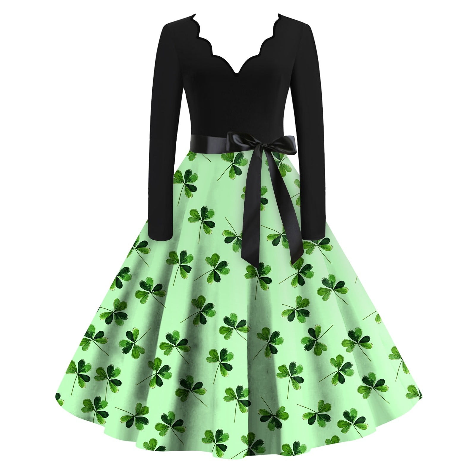 womens halter style st patricks day dresses