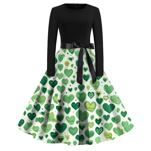 womens st patricks day dresses