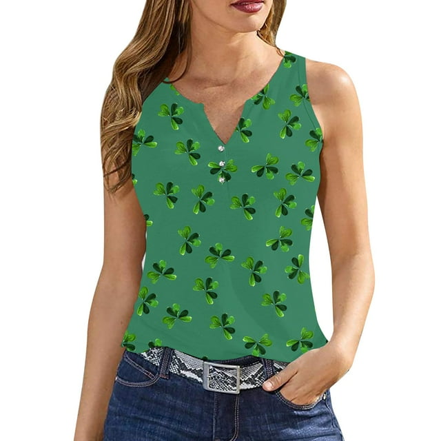 st patricks day tank tops