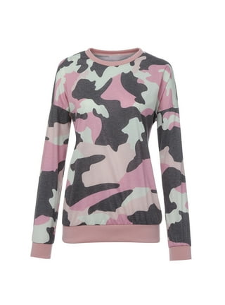 Women's Prym1 Mp Camo Long Sleeve w/ Pink Logo X-Large