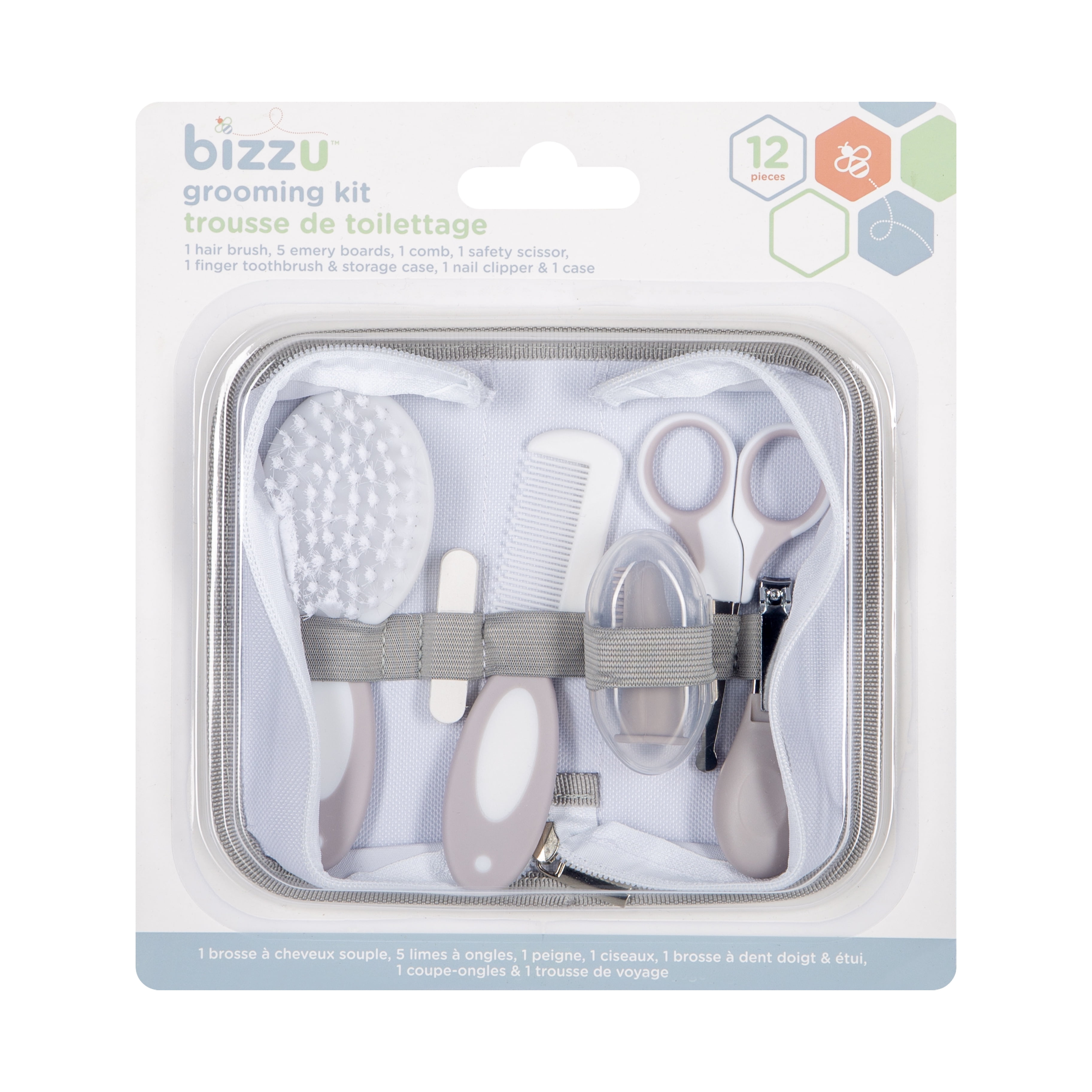 Bizzu Baby Heath and Grooming Kit With Storage Case - Newborn