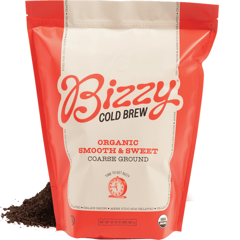 Coarse ground coffee for cold clearance brew