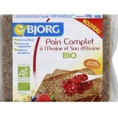 Bjorg Pain Complet Avoine et Son d'Avoine Bio 500g