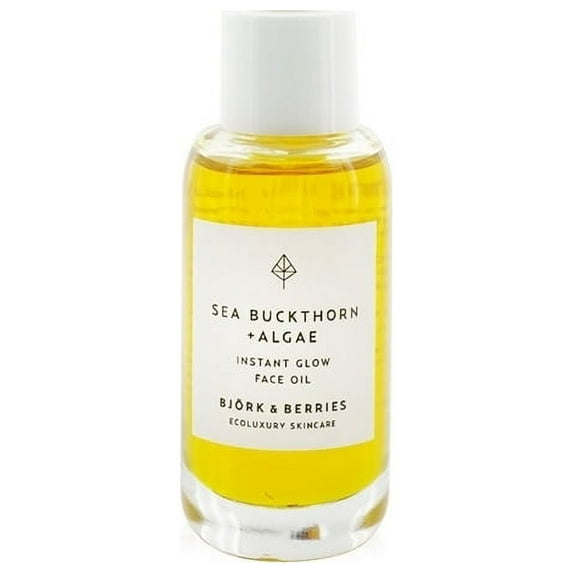 Bjork & Berries Sea Buckthorn+ Algae Instant Glow Face Oil 30ml/1oz