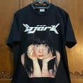 Bjork Tour . Bjork 100 Cotton Black Unisex Comfort Tee T Shirt, Color