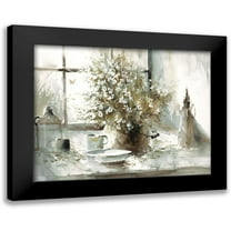 Bjorkland, George 14x12 Black Modern Framed Museum Art Print Titled - Daisy Still