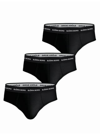 Bjorn Borg Mens Boxers Cotton Everyday Essential Stretch 3 Pack Logo  Underwear