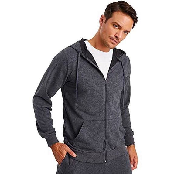 Bjorn Swensen Men's Hoodie Jacket Hooded oversize Full-Zip Sweatshirt Sweater Pullover Longsleeve Long Sleeve BS20011
