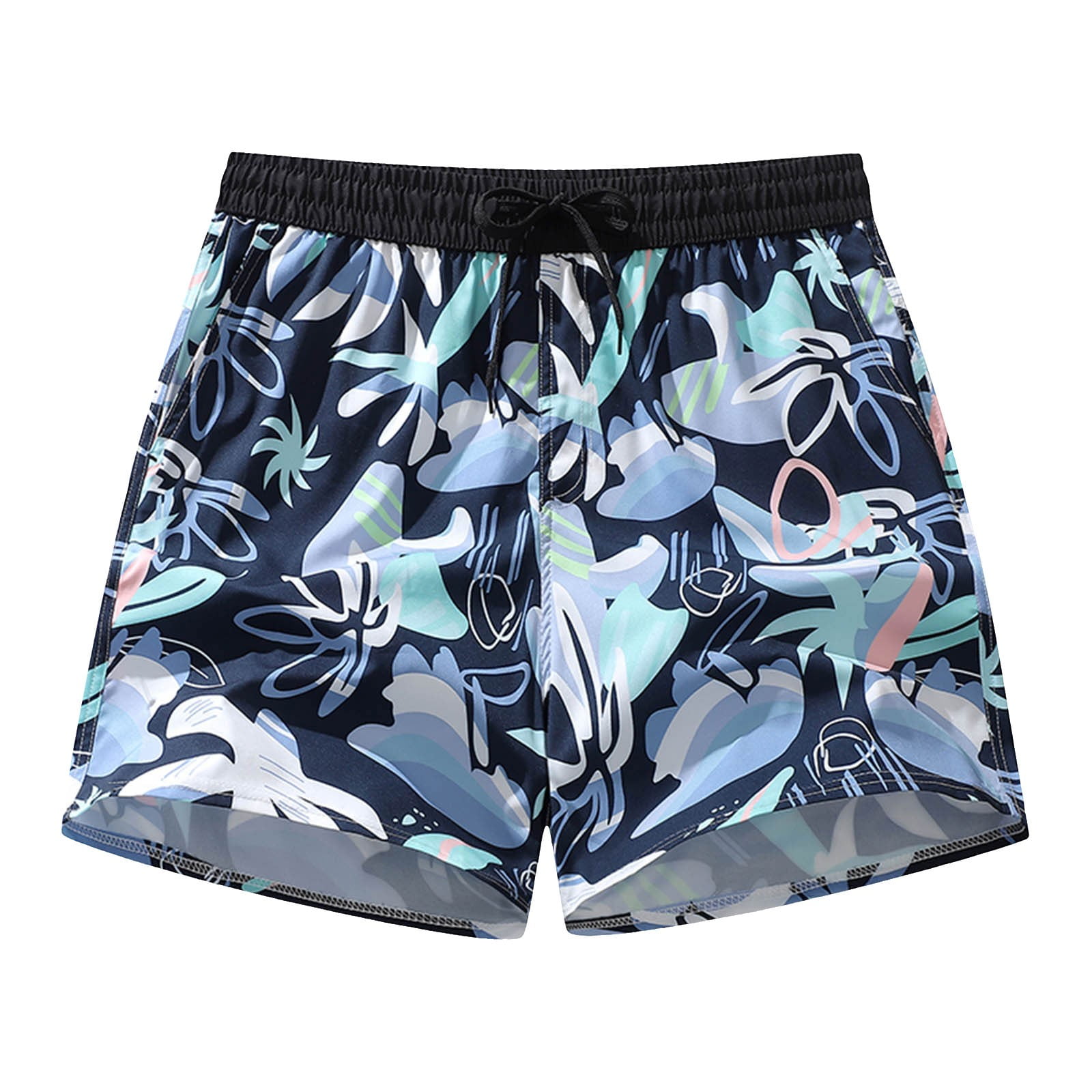 Bjutir Beach Shorts For Men Pants Casual Swimsuit Mesh Lined With Beach