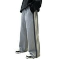 thumbnail image 1 of Bjutir Boy Pants Drawstring Elastic Sweatactive Joggers Warm Sweatfor Kids Kids Trousers,Grey,11-12 Years, 1 of 4