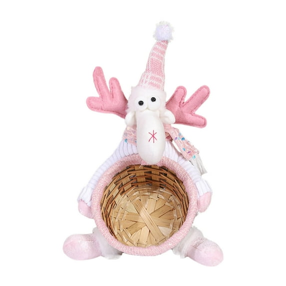 Bjutir Christmas Doll Candy Bowl Christmas Candy Storage Xmas Candy Storage Candy Dish Christmas Container For Holiday Table Desk