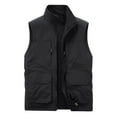 thumbnail image 1 of Bjutir Coats For Men Loose Fit Double Lined Workwear Neck Vest, 1 of 4