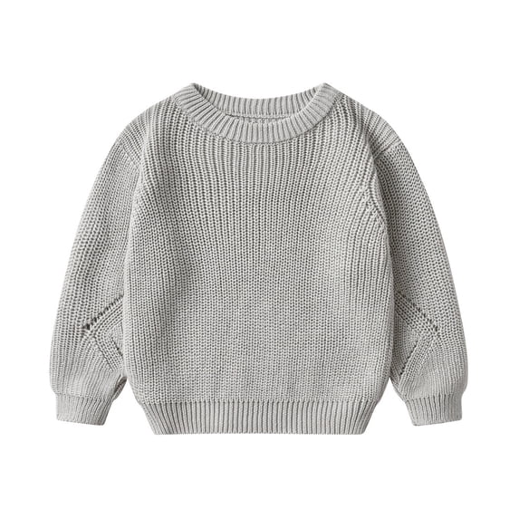 Bjutir Cute Tops For Toddler Baby Girl Boy Knit Sweater Blouse Pullover Sweatshirt Warm Crewneck Long Sleeve Tops Fall Winter Clothes
