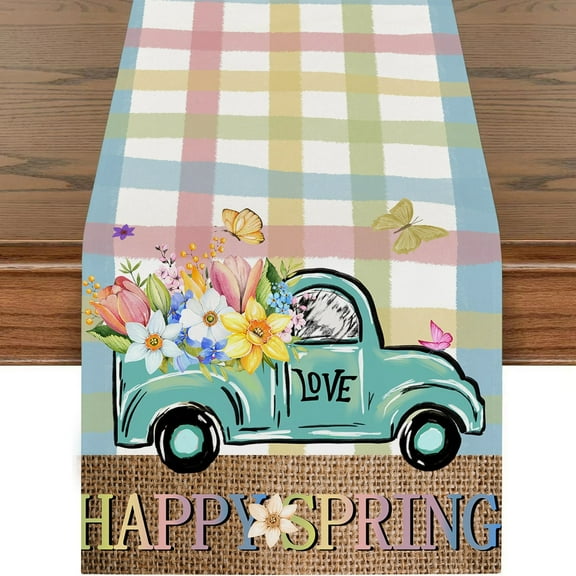Bjutir Easter Egg Table Flag Easter Themed Centerpieces Decoration Easter Dining Room Decor Dream Creative Easter Egg Decorations Easter Flax Table Flag