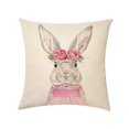 thumbnail image 1 of Bjutir Easter Pillow Covers 17.7X17.7 Inches Decorative Throw Pillow Covers Farmhouse Cushion Case For Wedding Home Outdoor Indoor Decor, 1 of 5