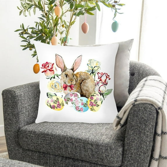 Bjutir Easter Pillowcase Living Room Sofa Bedroom Decoration Pillowcase