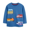 thumbnail image 1 of Bjutir Fall T Shirts For Boys Toddler Cartoon Car Print Long Sleeve Crew Neck Tops Comfort Soft Kids Daily Wear Tees Size 12 Months-7 Years, 1 of 9