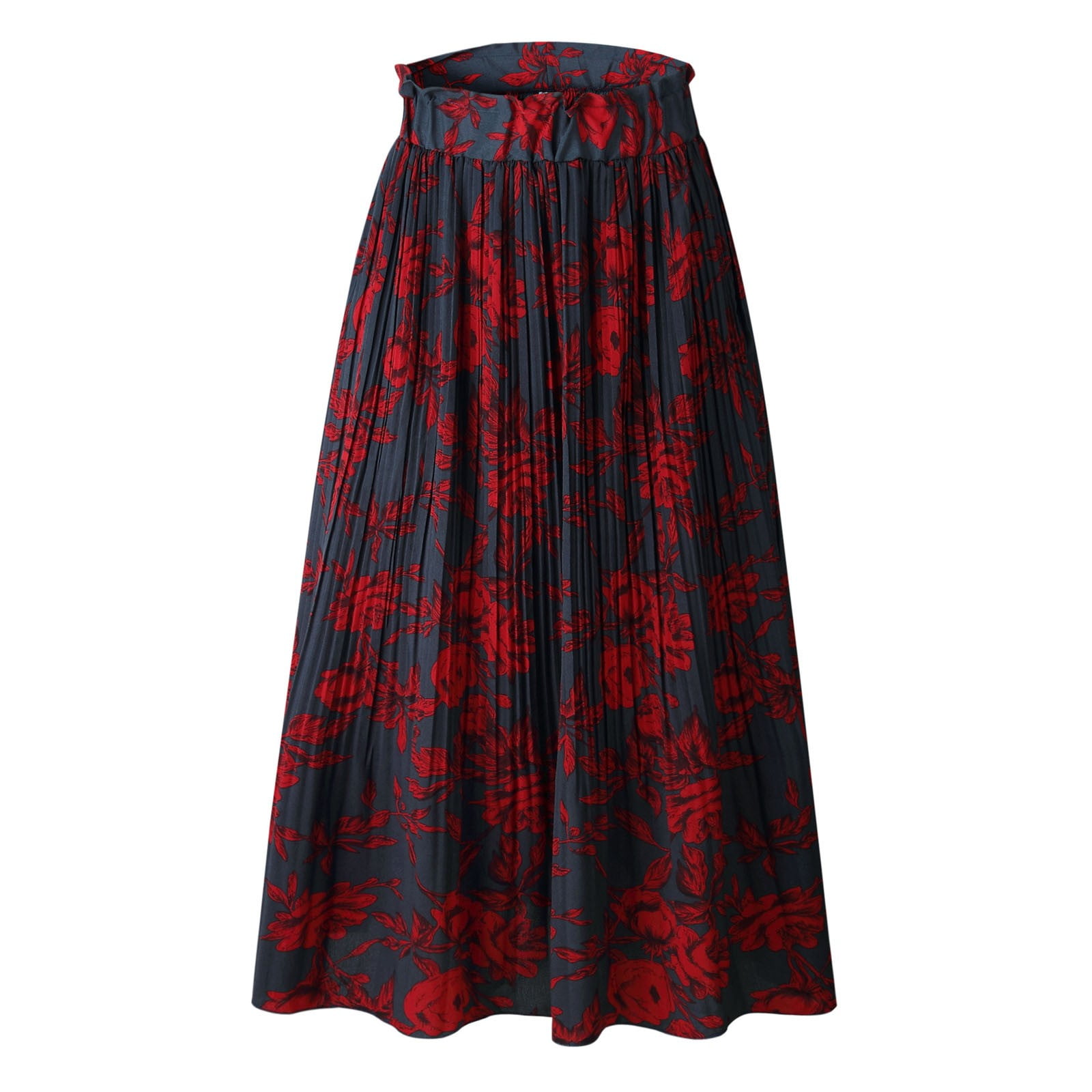 Onde print long Skirt