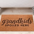thumbnail image 1 of Bjutir Grandkids Welcome Doormat Entrance Front Door Mat For Home Bedroom Decor Non Slip Rug Decorative Accessories 24×16 Inches, 1 of 9