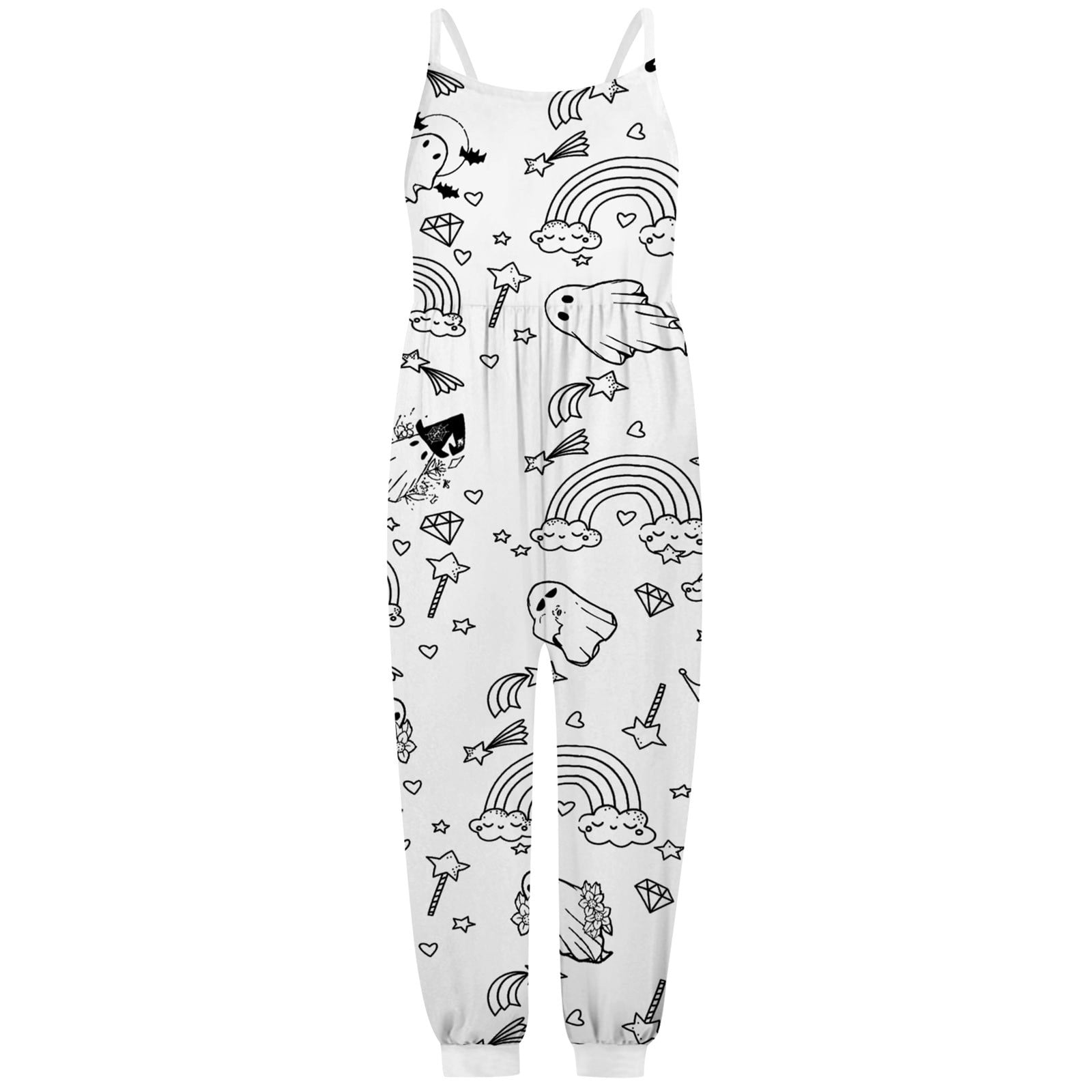 Bjutir Halloween Baby Newborn Clothes Fall Winter Graffiti Print ...