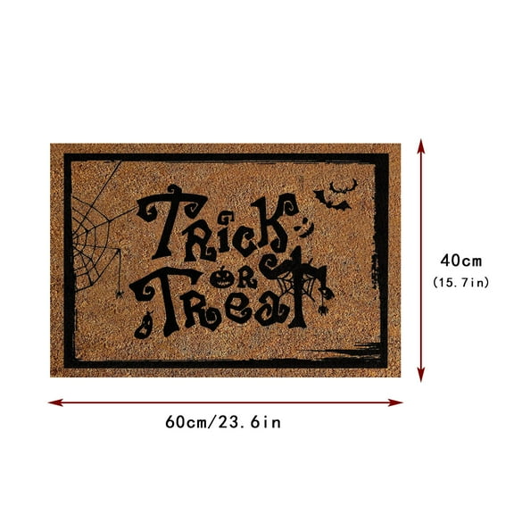 Bjutir Halloween Door Mat Coir Welcome Mats For Front Door Funny Door Mats Outside