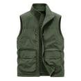 thumbnail image 1 of Bjutir Mens Coat Loose Fit Double Lined Workwear Neck Vest, 1 of 4