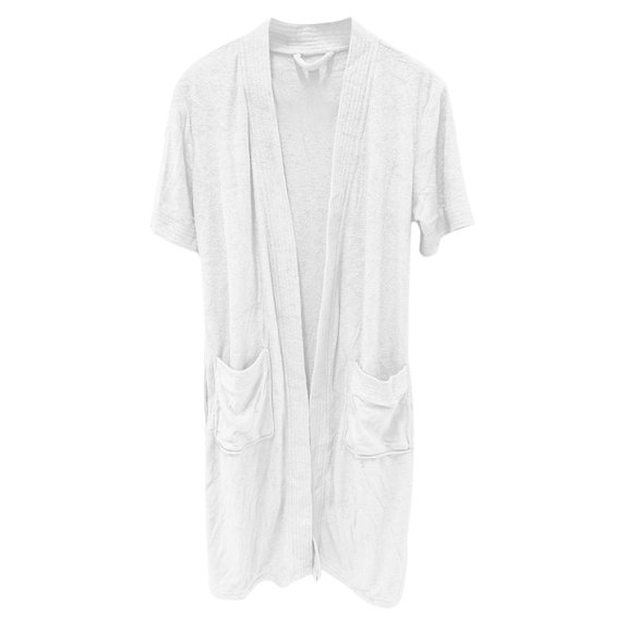 Bjutir Mens Pajamas Mens Home Clothing Bathrobe Towel Material Thin Short Sleeved Pajama Absorbent And Bathrobe