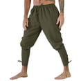 thumbnail image 1 of Bjutir Mens Sweatpants Mens Comfortable Stylish Retro Gothic Leggings Drawstring Slacks, 1 of 8