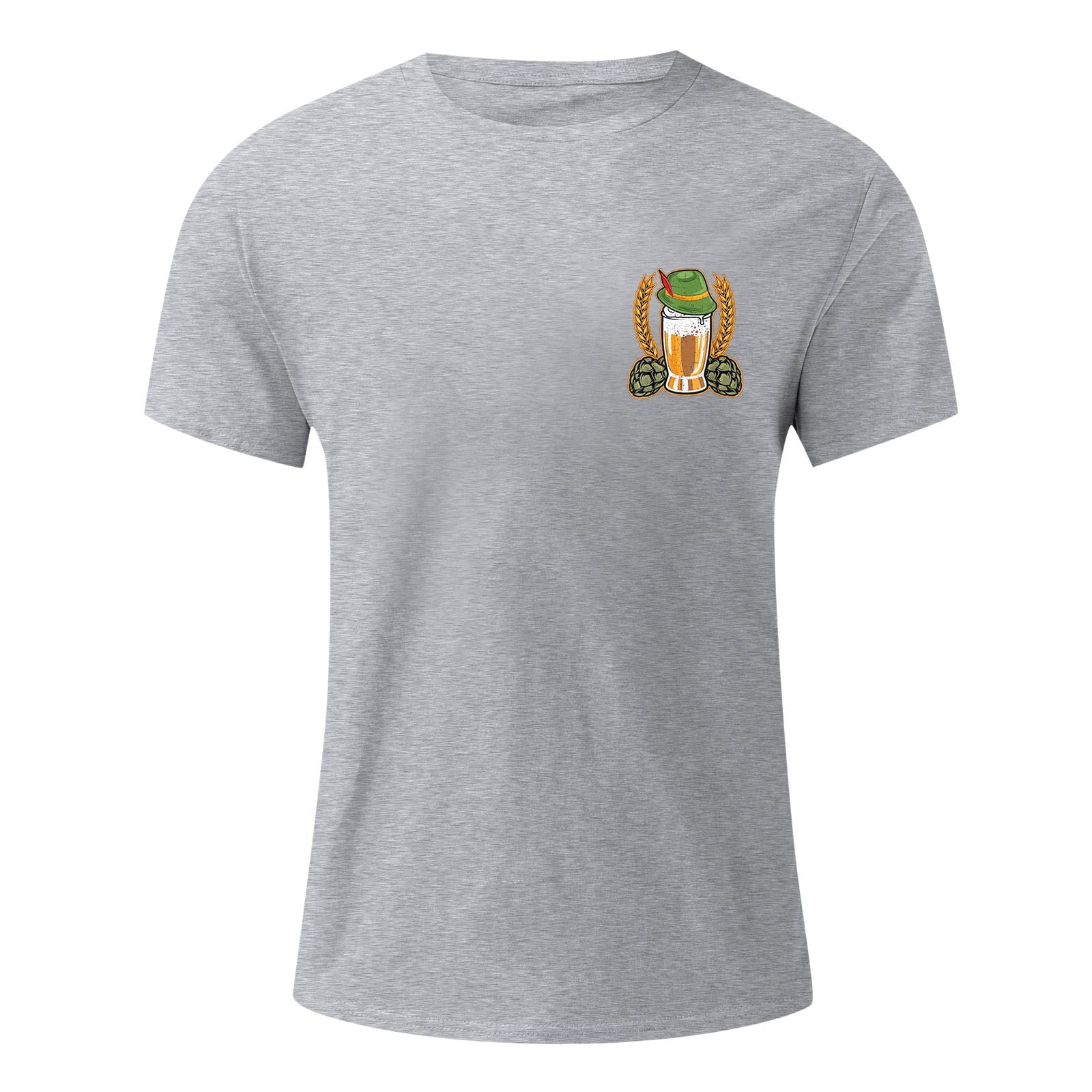 Bjutir Mens Tshirts Casual Soft Comfortable Oktoberfest Printed Round