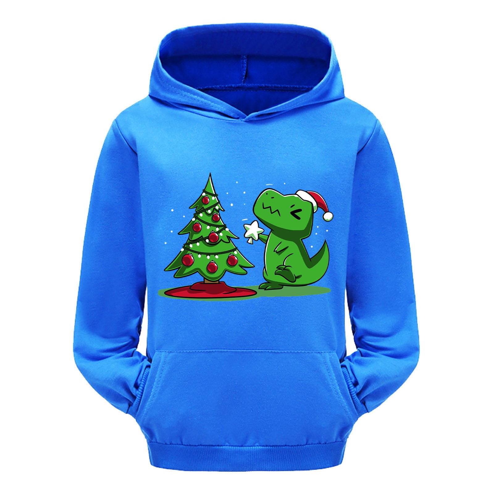 Bjutir Sweatshirts For Girls Child Toddler Christmas Cartoon Dinosaur