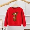 thumbnail image 1 of Bjutir Toddler Boy Christmas Outfit Long Sleeve Bys Tops Christmas Kids Child Baby Girls Letter Cartoon Sweatshirt Tops Xmas Outfit, 1 of 3