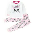 thumbnail image 1 of Bjutir Toddler Boys Dinosaur Print Pajamas Set Cute Long Sleeve Tops And Pants 2Pcs Child Kids Sleepwear Pink Size 3-6 Months, 1 of 3