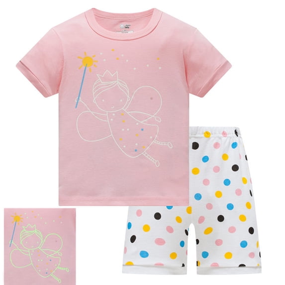 Bjutir Toddler Boys Outfit Set Letter Print Short Sleeve Crew Neck Tees With Star Print Shorts Set Summer Outdoor Fashion Boys Outfit Size 5-6 Years Pink