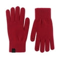 thumbnail image 1 of Bjutir Womens Knitted Gloves Warm Winter Solid Color Touchscreen Friendly Warm Gloves For Men Women Sports Red, 1 of 2