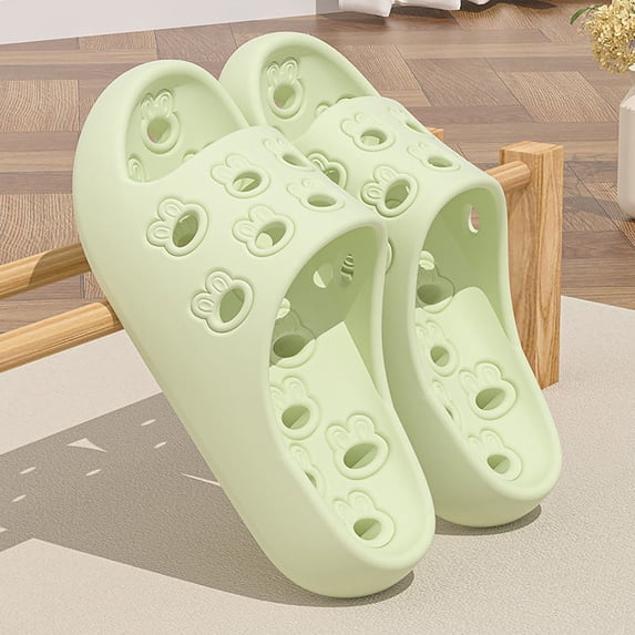Bkhluea Shower Shoes with Drain Holes for Women Men Gym Shower Slippers Slides Quick Drying Bathroom Beach Sandals Lightweight Non-Slip