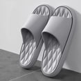 thumbnail image 1 of Bkhluea Slippers House Slides for Women and Men Quick-drying Shower Shoes Thick sole Non-slip, 1 of 5