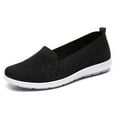 thumbnail image 1 of Bkhluea Women Knit Slip On Comfort Walking Shoes Breathable Footwear For Outdoor Hiking Travel Casual Daily Activities, 1 of 5